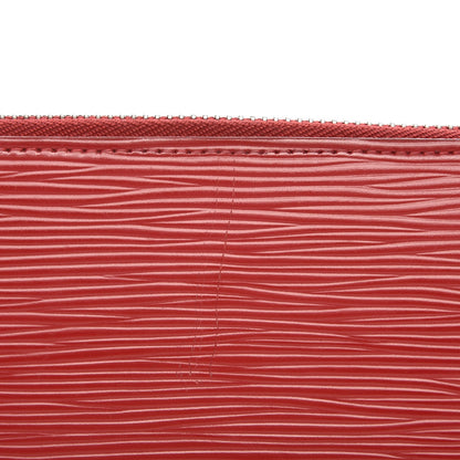 Louis Vuitton Epi Zippy Wallet Carmine 5 of 12