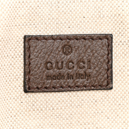 Gucci GG Supreme Monogram Textured Calfskin Large Ophidia Shoulder Tote Bag Beige Ebony New Acero 6 of 12