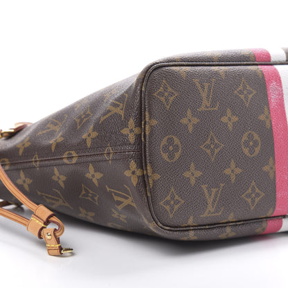 Louis Vuitton Monogram My LV Heritage Neverfull PM White Fuchsia 9 of 19