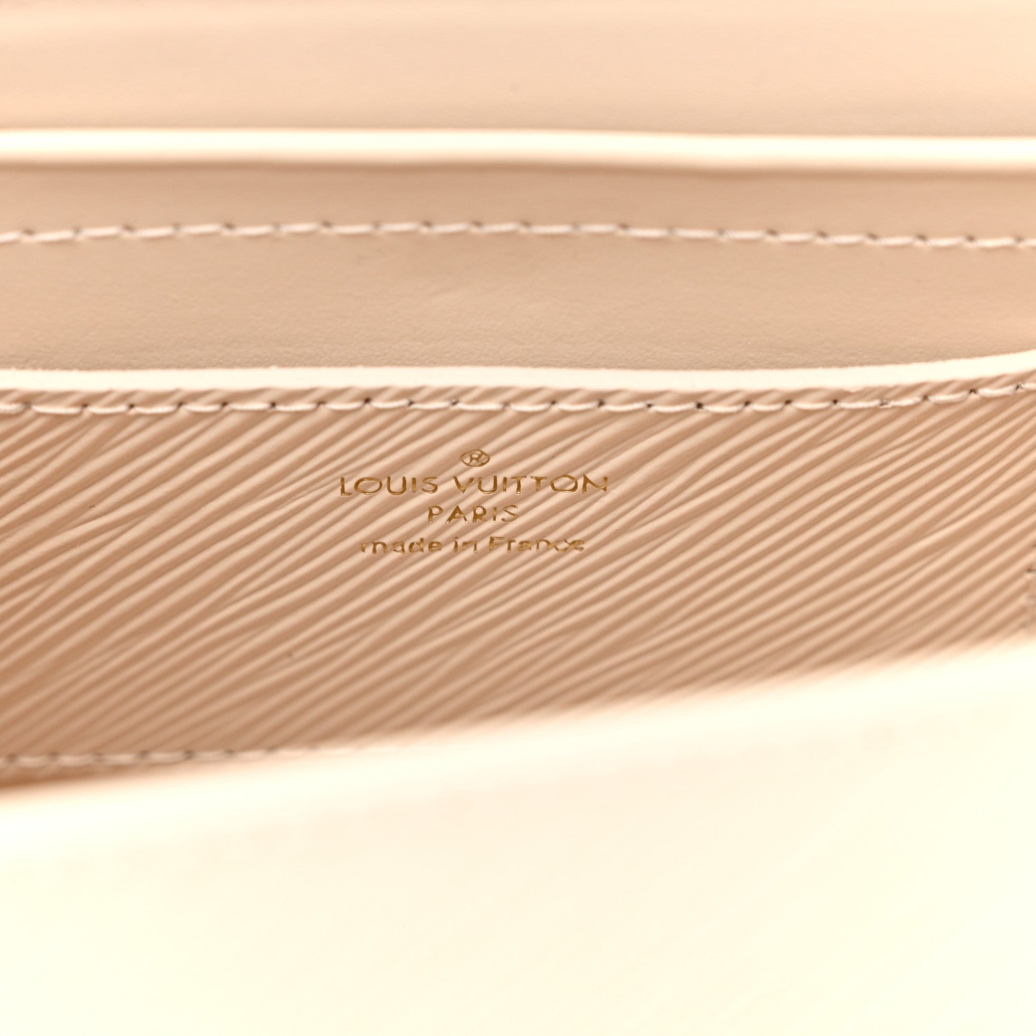 Louis Vuitton Epi Twist Monogram Flower Chain Shoulder Bag MM Quartz White 7 of 11