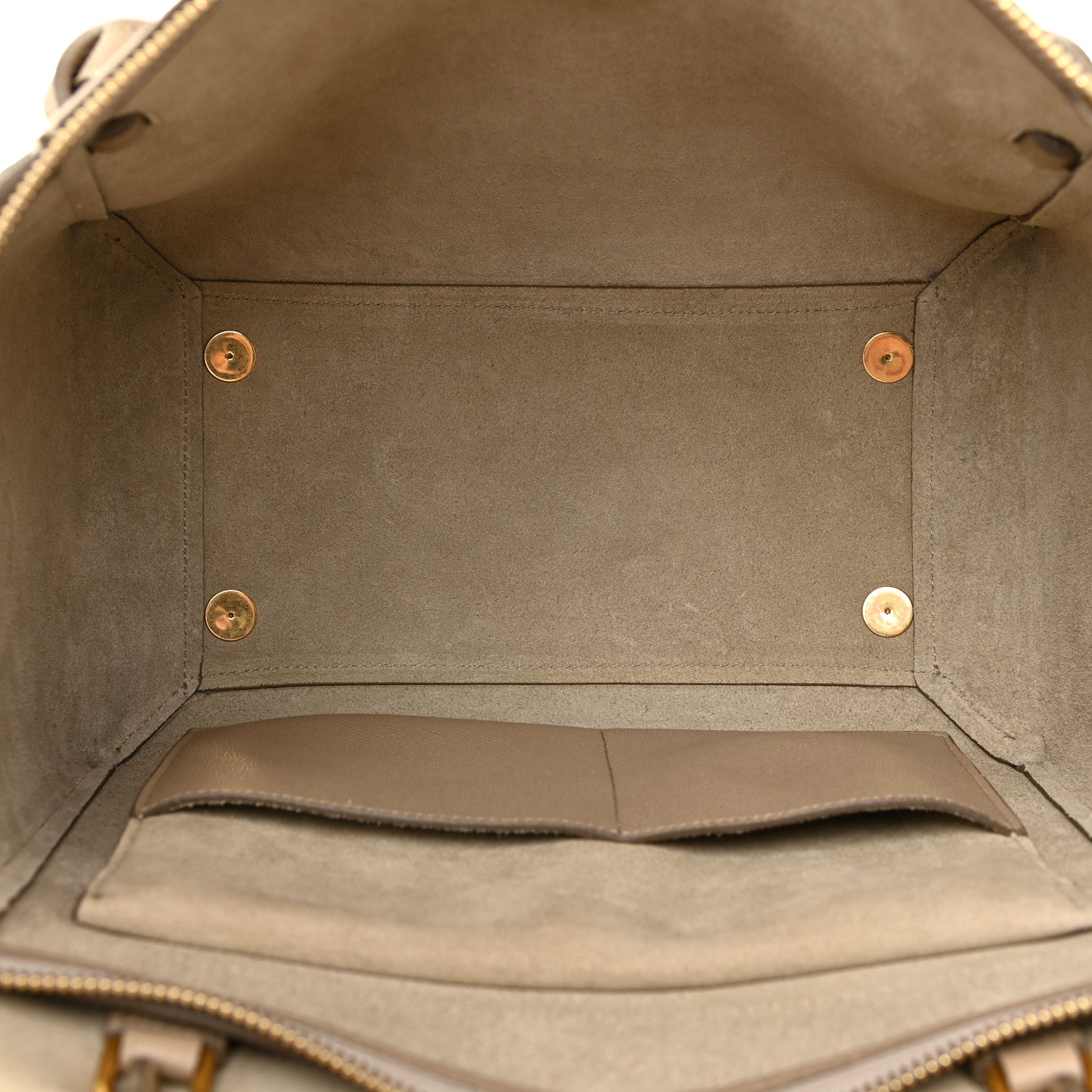 Celine Grained Calfskin Mini Belt Bag Light Taupe 5 of 14