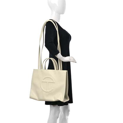 Telfar Vegan Leather Medium Shopping Bag Glue 2 of 9