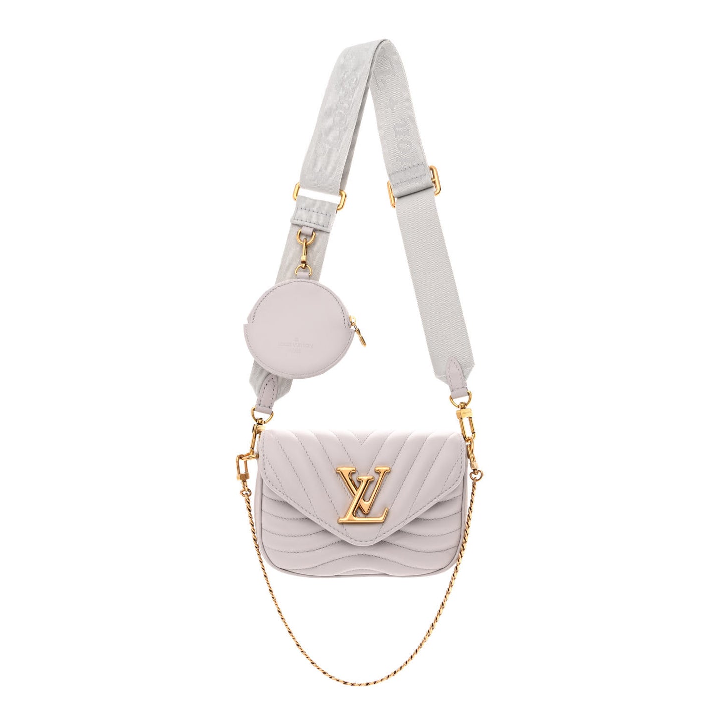 Calfskin New Wave Multi Pochette Brume