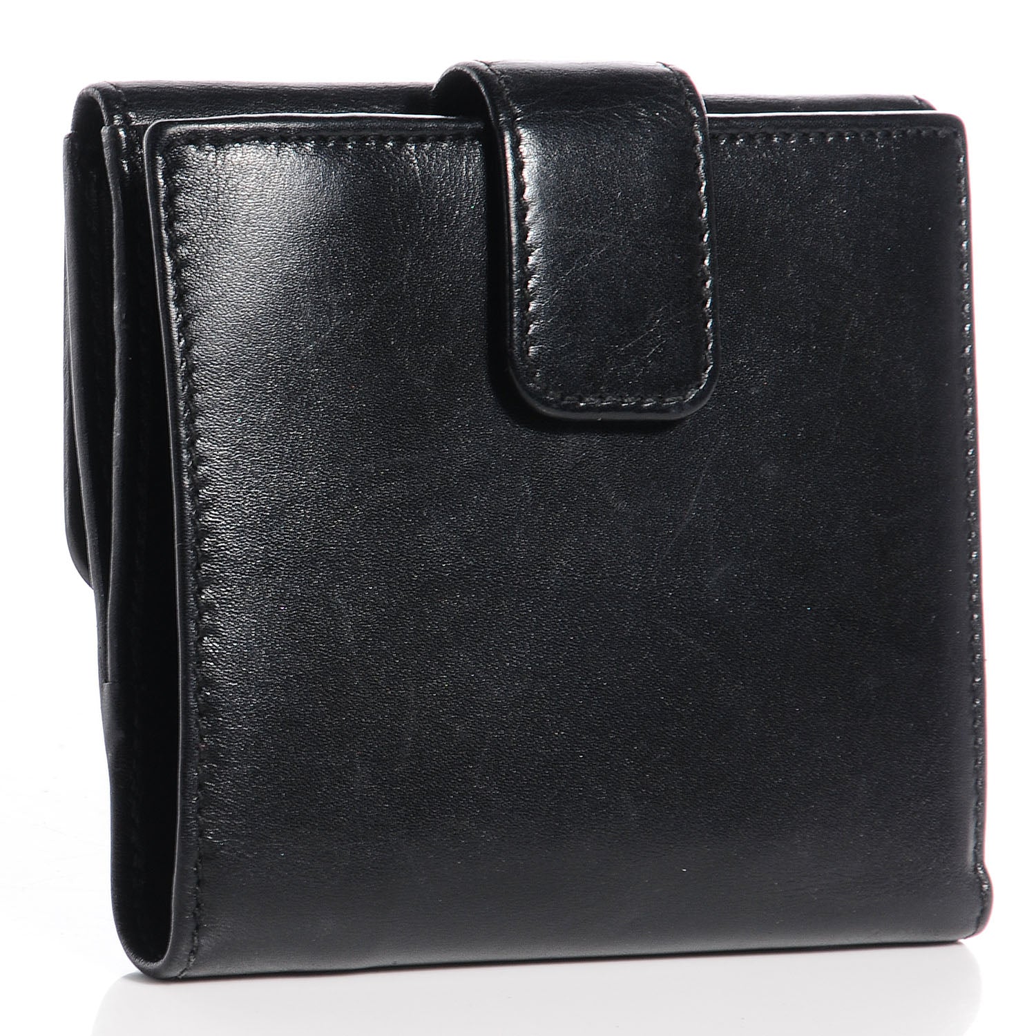 Gucci Calfskin Compact Britt Wallet Black 3 of 7