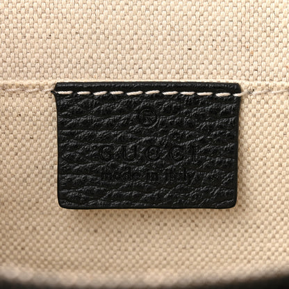 Gucci Dollar Calfskin Crystal Web Medium Dionysus Bamboo Top Handle Bag Black Black Diamond 7 of 11