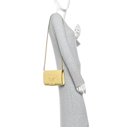 Louis Vuitton Epi Louise Strap PM Jaune Pale 2 of 10
