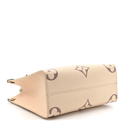 Louis Vuitton Empreinte Monogram Giant Onthego PM Creme Bois De Rose 4 of 13