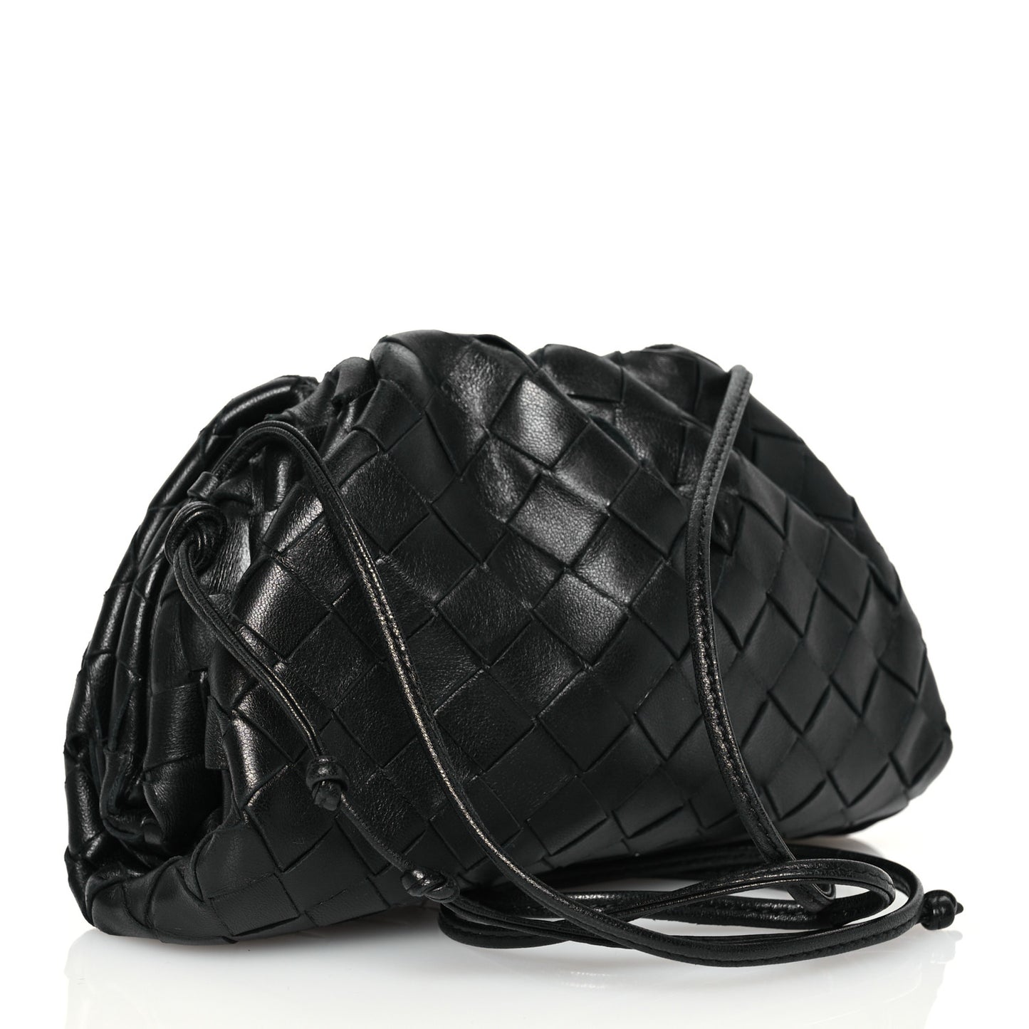 Nappa Intrecciato The Mini Pouch Black