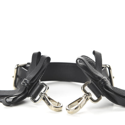 Fendi Vitello Dolce Bow Mini Strap You Black 5 of 6