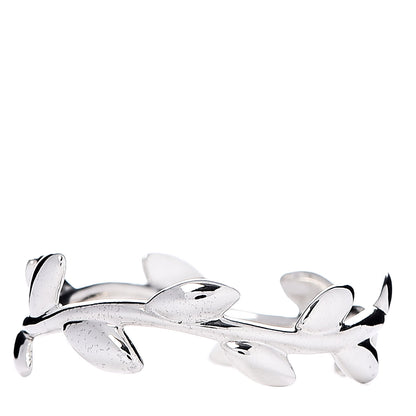 Tiffany Sterling Silver Paloma Picasso Narrow Olive Leaf Band Ring 54 6.75 3 of 5