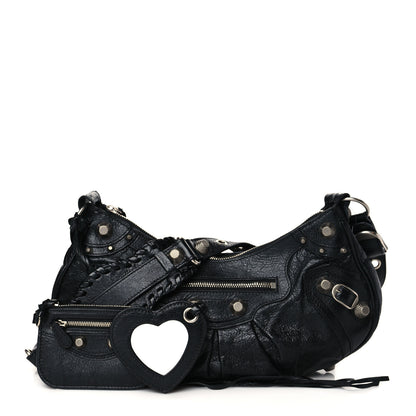 Balenciaga Agneau Arena Small Le Cagole Shoulder Bag Black 1 of 13