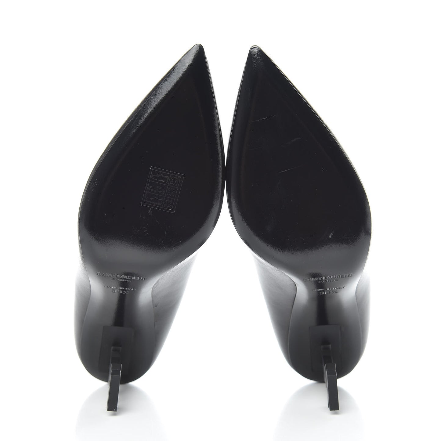 Calfskin Opyum 85 Pumps 38.5 Black