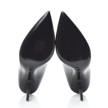 Saint Laurent Calfskin Opyum 85 Pumps 38.5 Black 5 of 10