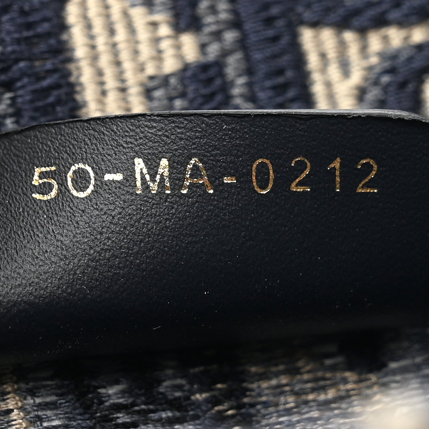 Christian Dior Oblique Small Book Tote Blue Multicolor 7 of 10