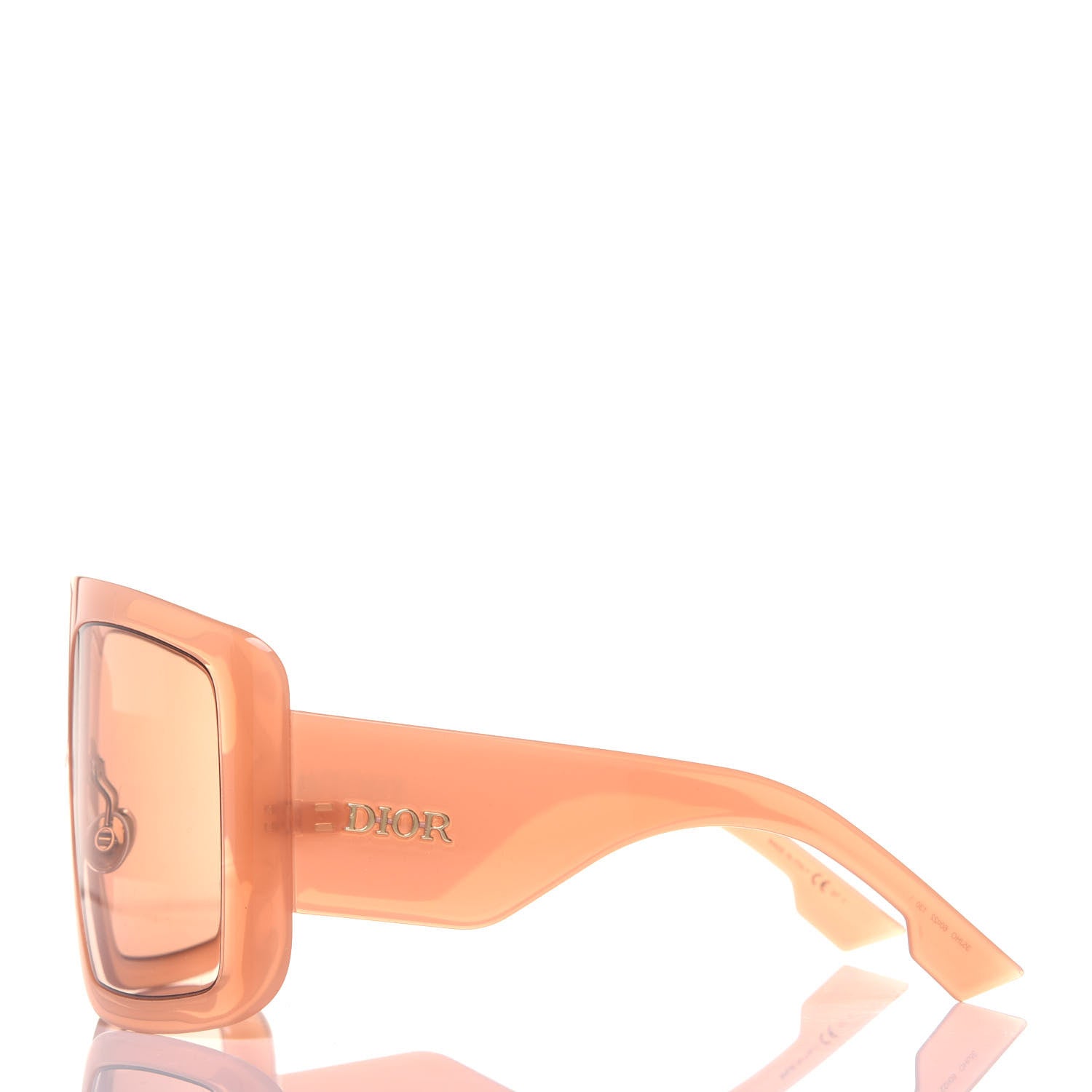 Christian Dior So Light Shield Sunglasses Orange 3 of 9
