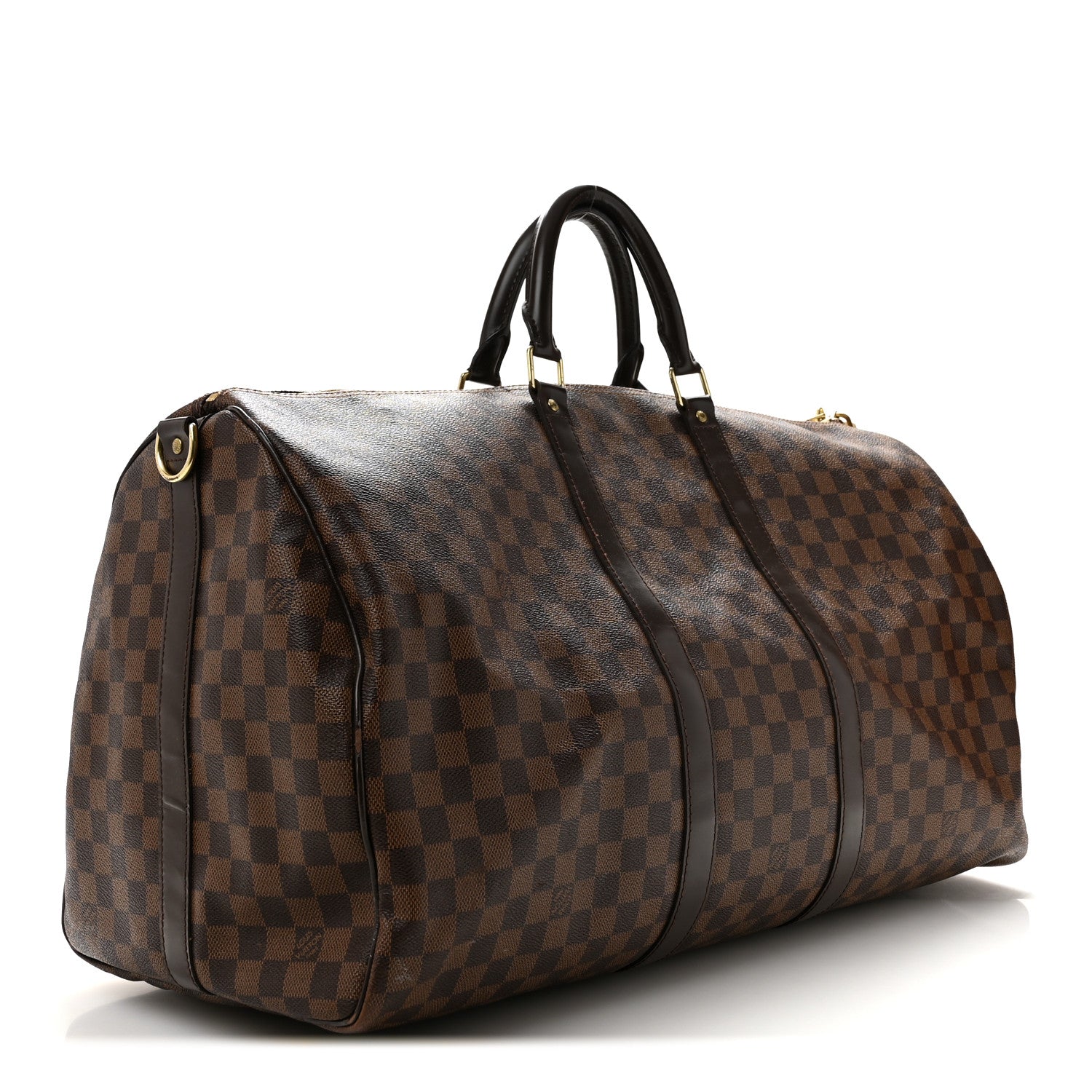 Louis Vuitton Damier Ebene Keepall Bandouliere 55 2 of 14