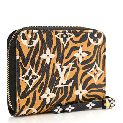 Louis Vuitton Monogram Giant Jungle Zippy Coin Purse Black 2 of 18