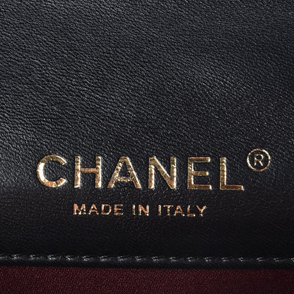 Chanel Lambskin Quilted Golden Class Wallet on Chain WOC Black 8 of 9
