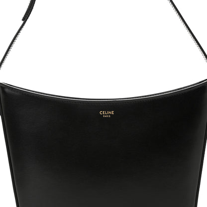 Celine Shiny Calfskin Medium Croque Bag Black 8 of 12