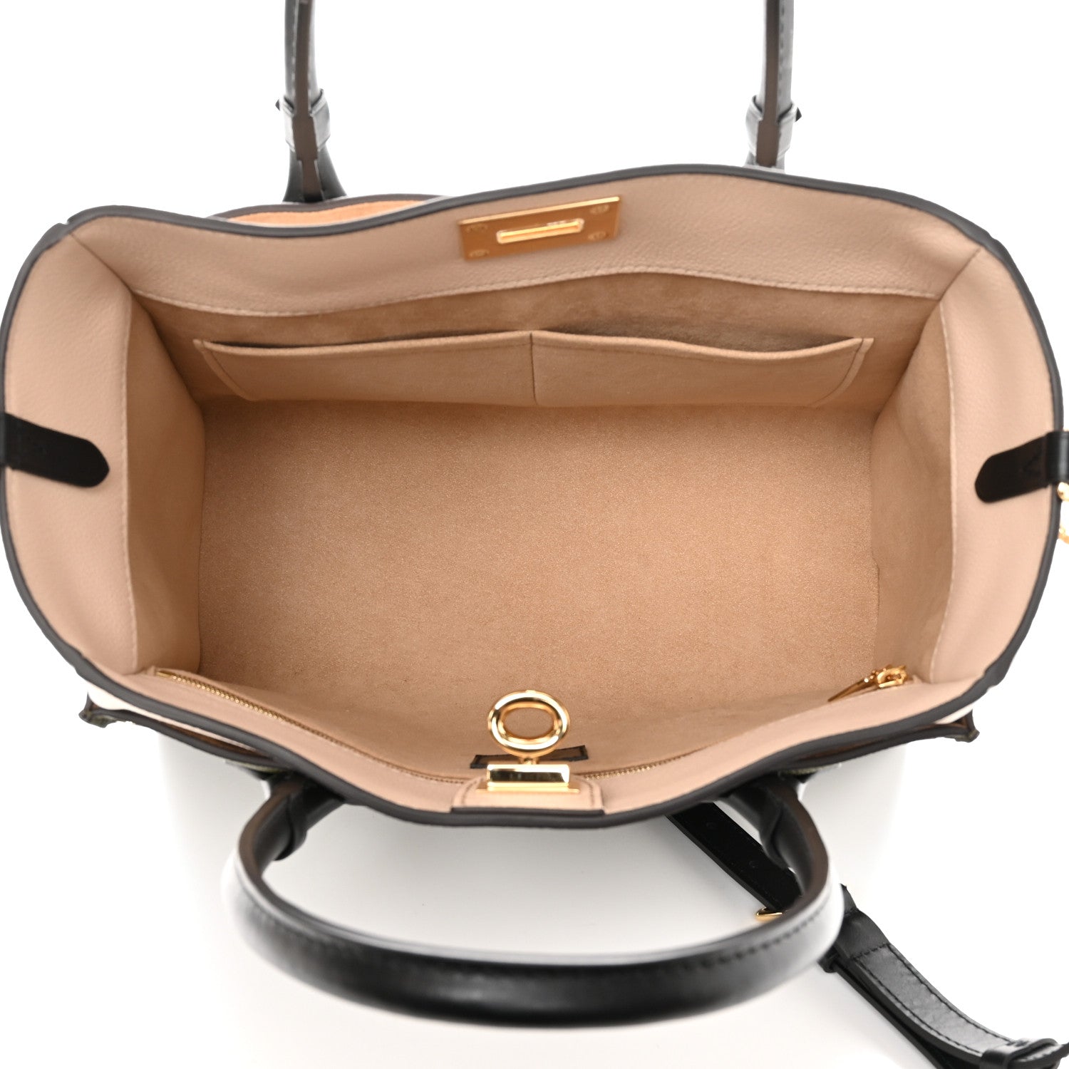Louis Vuitton Calfskin Monogram On My Side MM Laurier Green Toffee Latte Beige 7 of 11