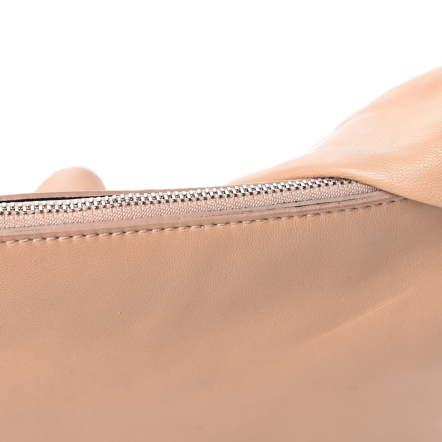 Celine Lambskin Medium Knotted Bag Nude 10 of 16