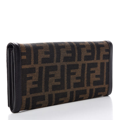 Fendi Zucca Continental Wallet Tobacco 3 of 13