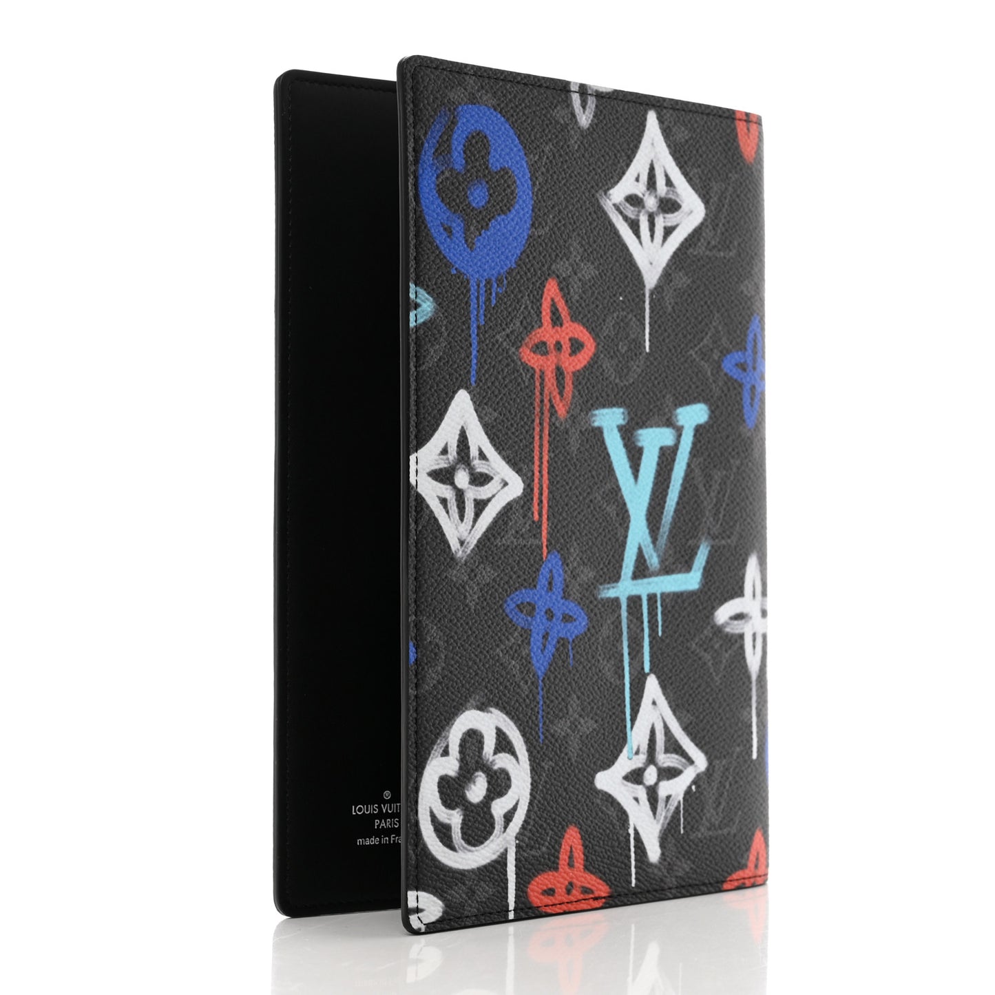 Monogram Eclipse LV Graffiti Auguste Notebook Cover Multicolor