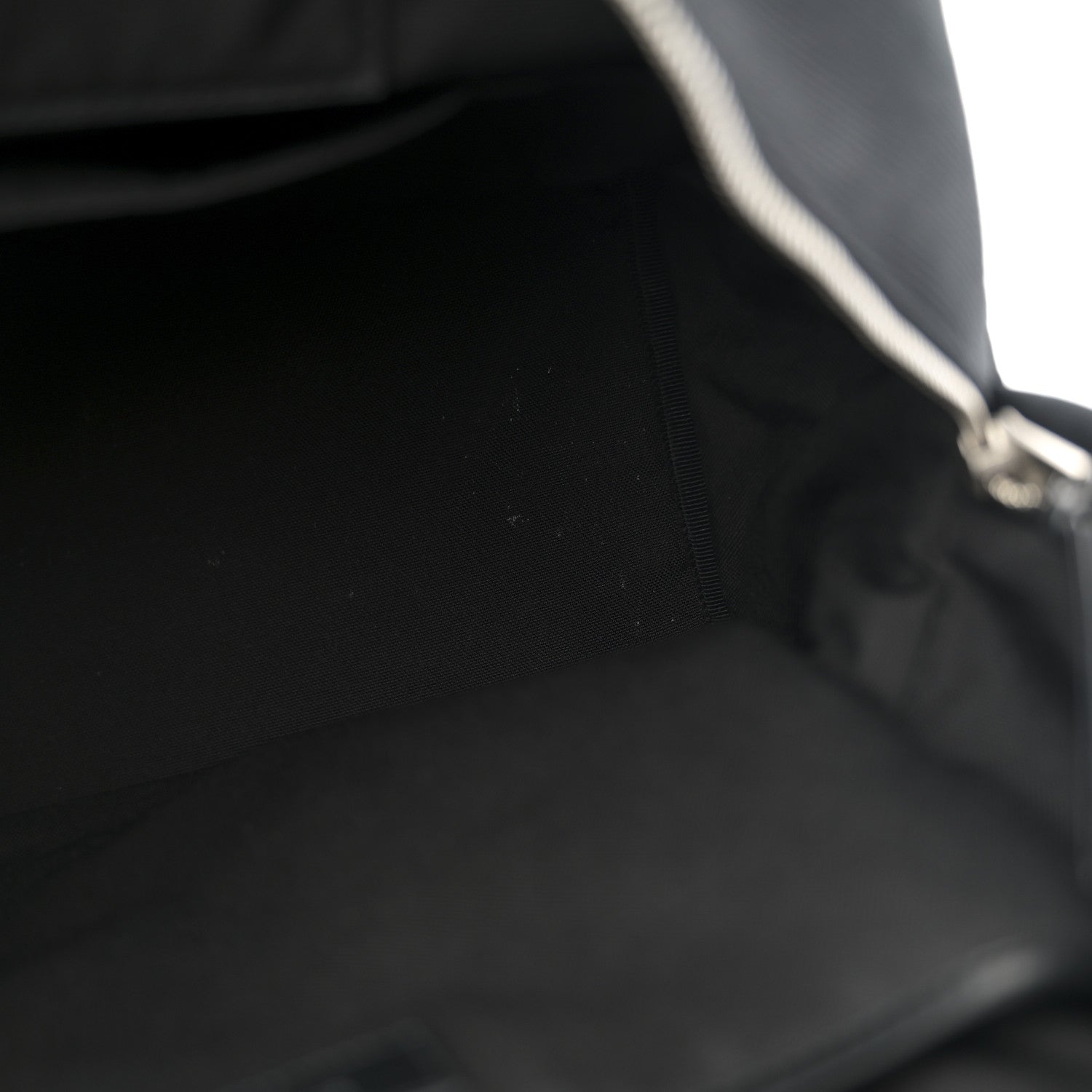 Saint Laurent Canvas Signature Embroidered City Backpack Black 11 of 12