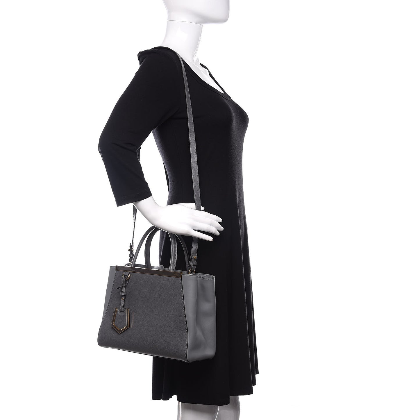 Vitello Elite Petite 2Jours Tote Grigio Grigio Chiaro