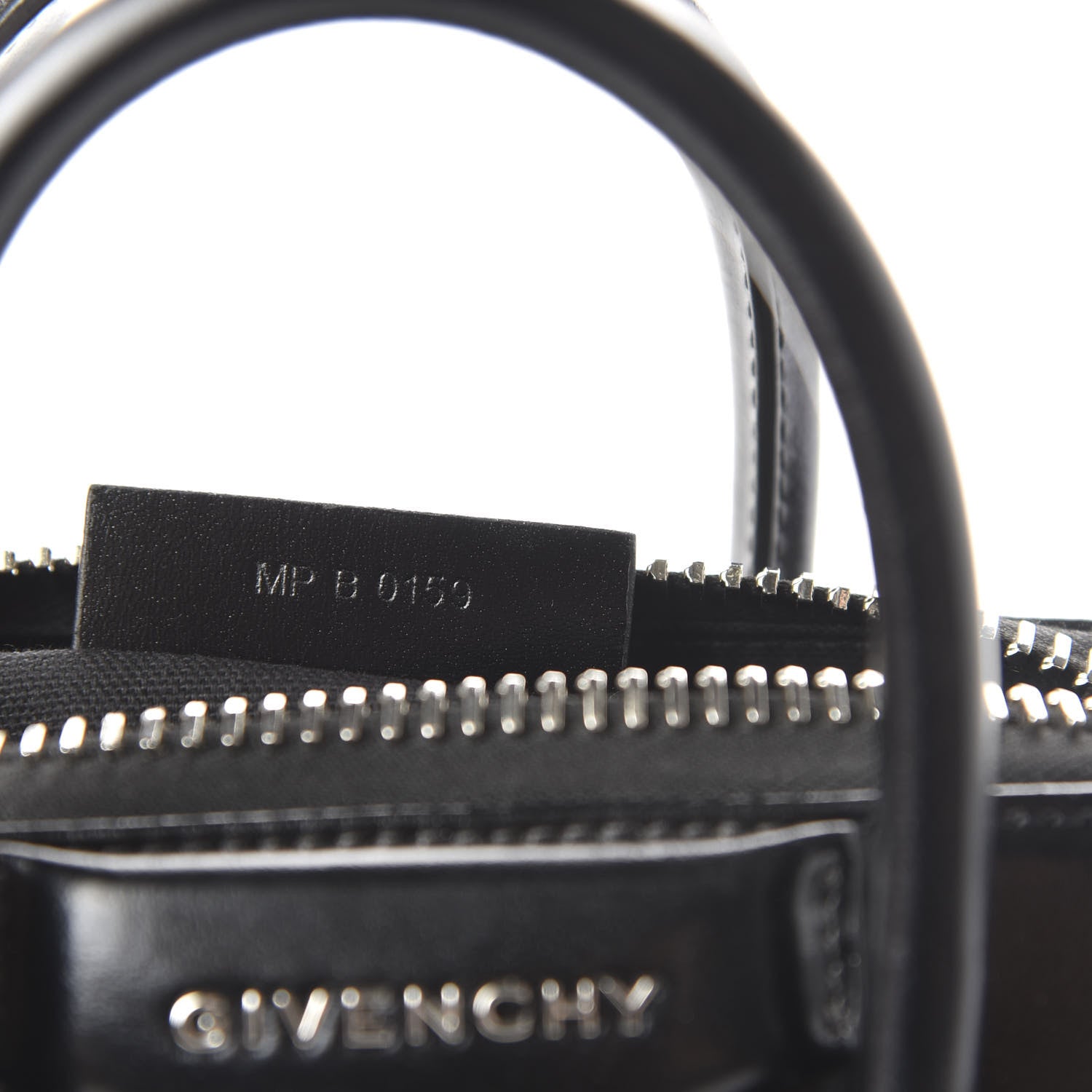 Givenchy Shiny Lord Calfskin Mini Antigona Black 9 of 10