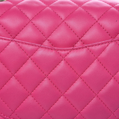 Chanel Lambskin Quilted Medium Mademoiselle Chic Flap Pink 10 of 17
