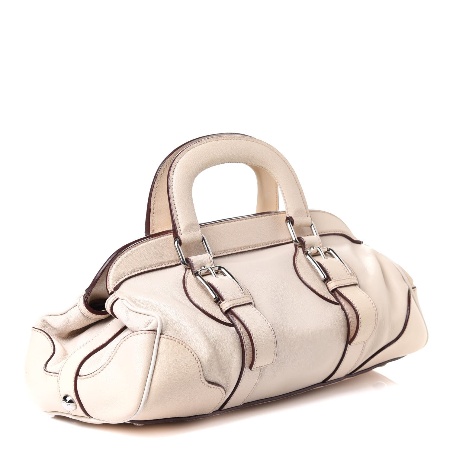 Dolce & Gabbana Calfskin Miss Romantique Beige 5 of 8
