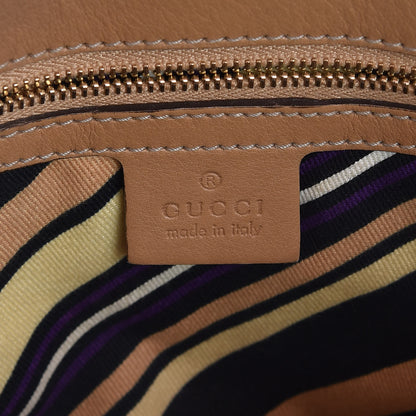 Gucci Calfskin Medium Britt Tassel Shoulder Bag Beige 8 of 13