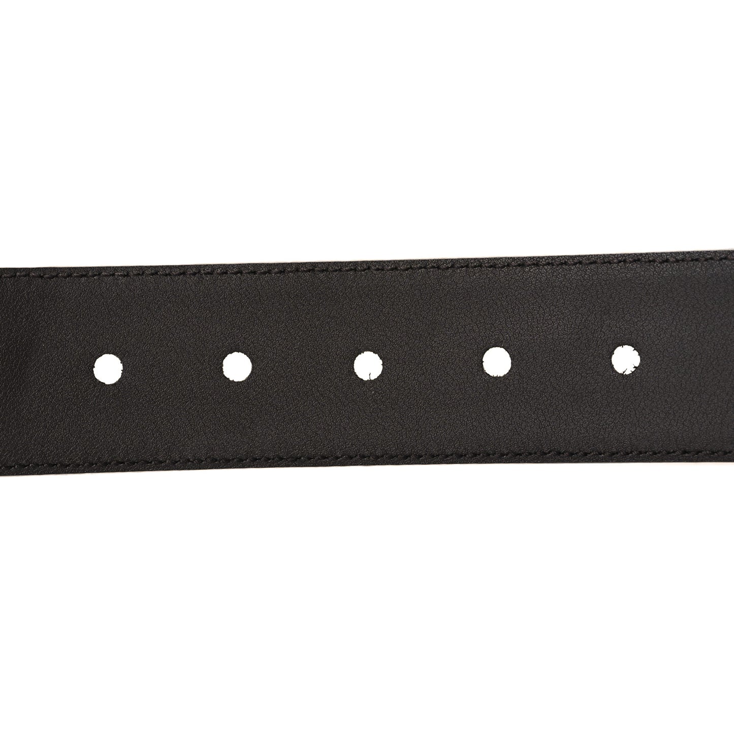 Monogram Dollar Calfskin 40mm Belt 85 34 Beige Ebony Testa Di Moro