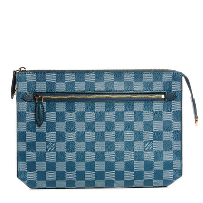 Louis Vuitton Damier Couleurs Modul Shoulder Bag Cyan 1 of 8