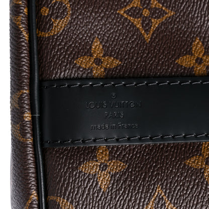 Louis Vuitton Monogram Macassar Keepall Bandouliere 55 5 of 10