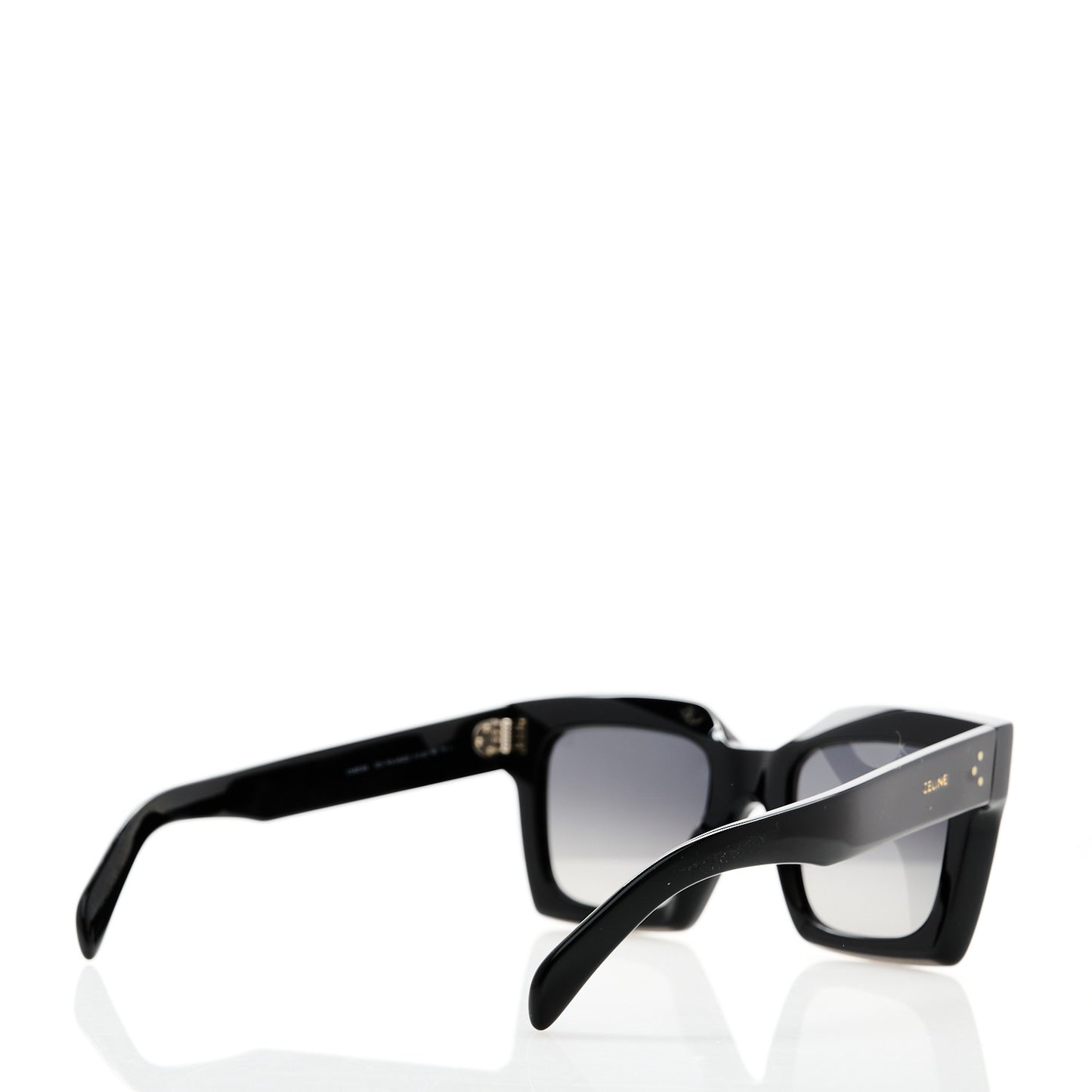 Acetate Square Sunglasses CL401301 Black