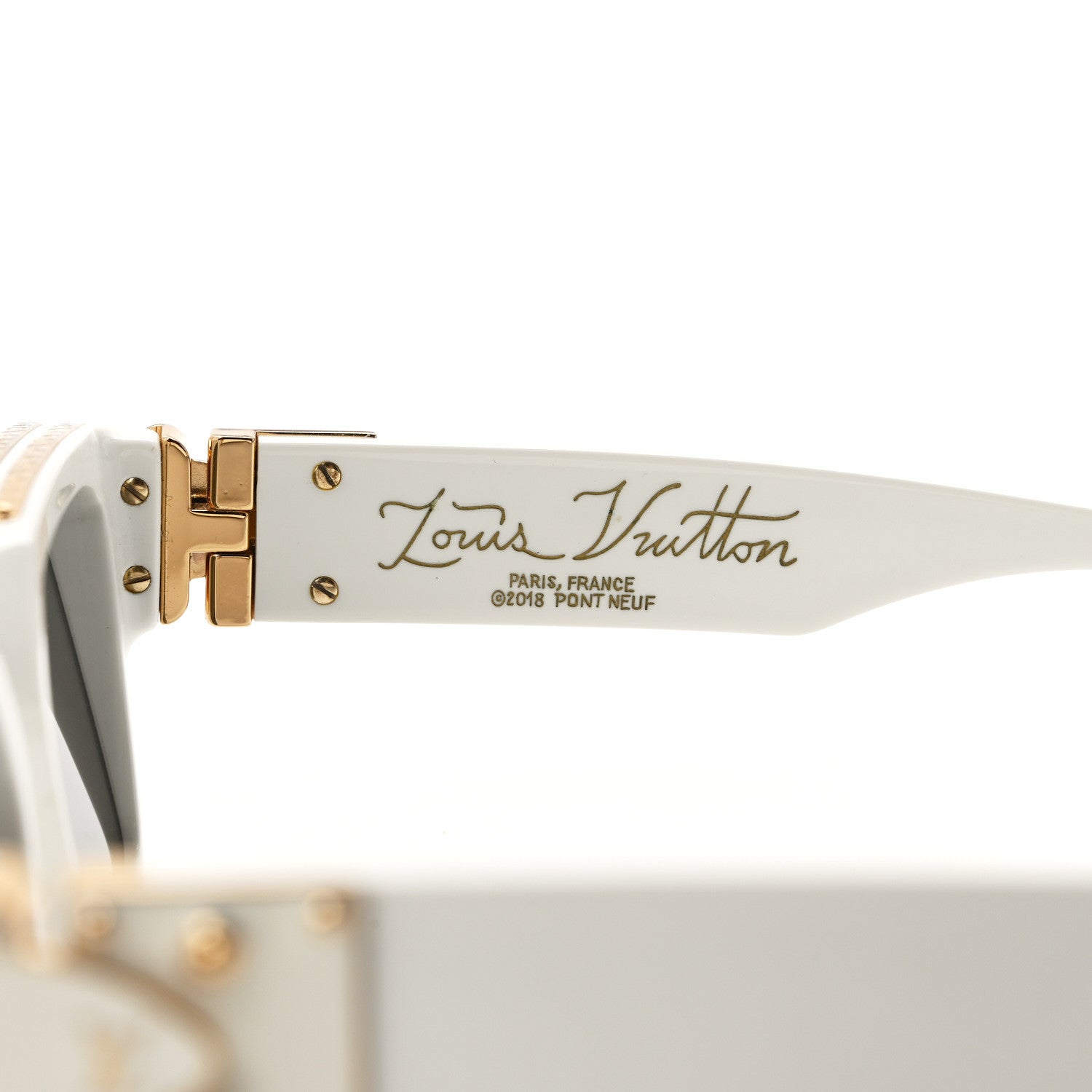 Louis Vuitton Acetate 1.1 Millionaires Z1166W Sunglasses White 5 of 8