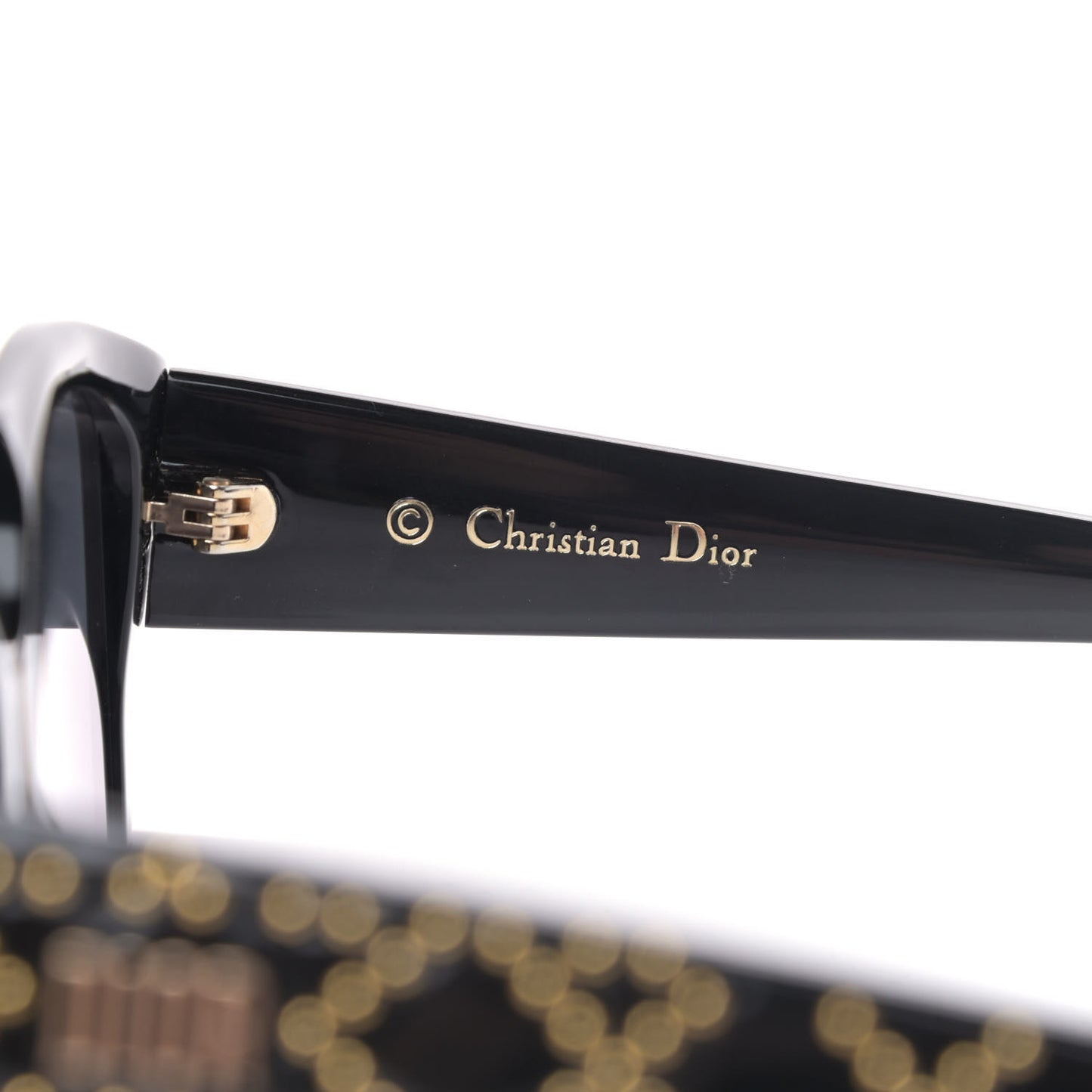 Lady Dior Studs Sunglasses Black