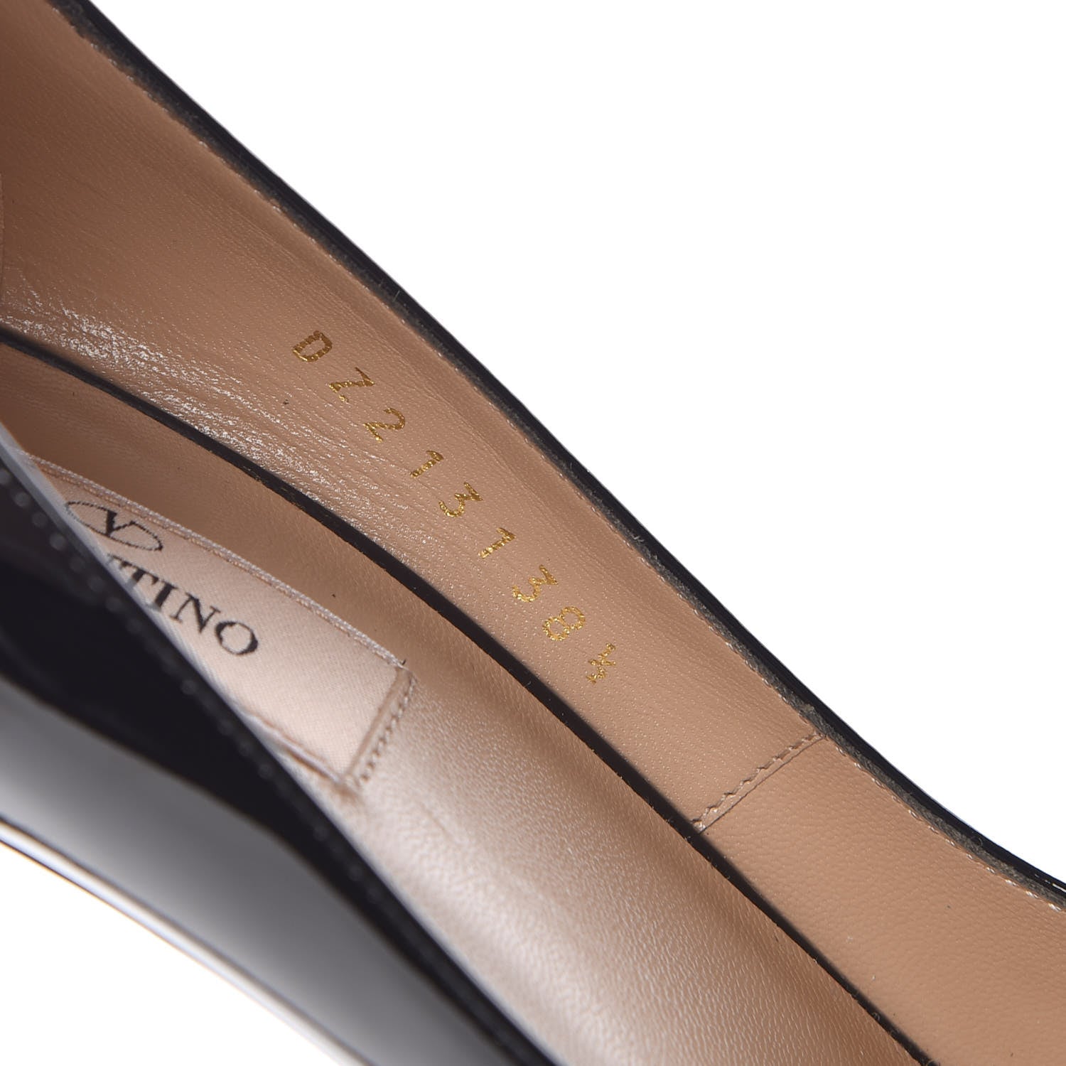 Valentino Garavani Patent Couture Bow Peep Toe 30/125mm Platform Pumps 38.5 Black 7 of 9