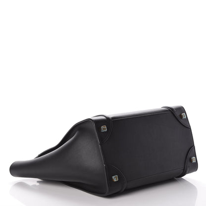 Celine Smooth Calfskin Mini Luggage Black 4 of 8