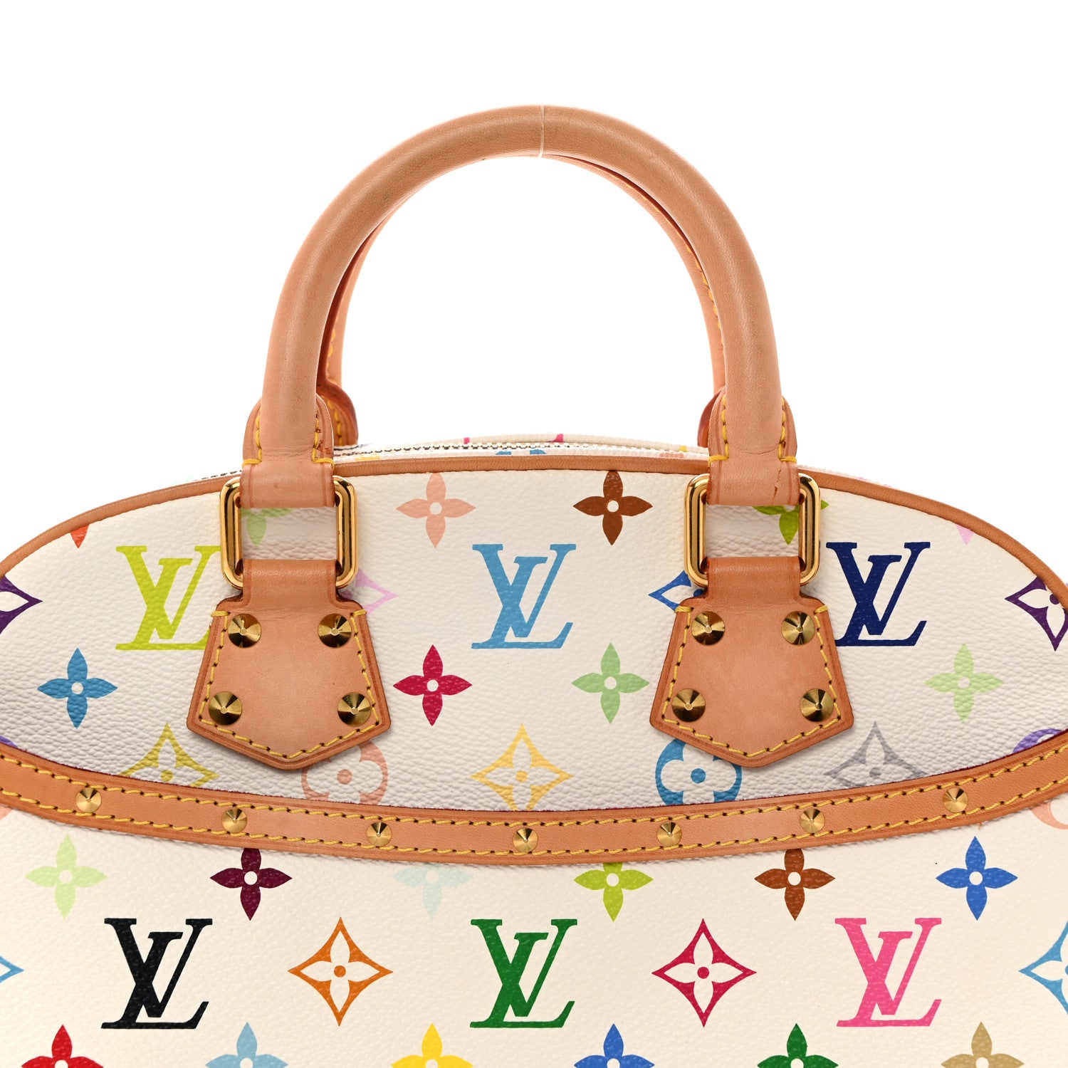Louis Vuitton Monogram Multicolor Trouville White 7 of 10