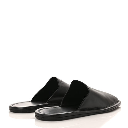 Balenciaga Smooth Calfskin Mens Cozy Slip-On Loafers 46 Black 4 of 6