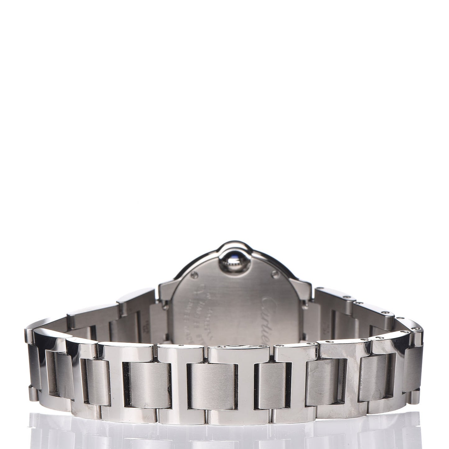 Stainless Steel Diamond Bezel 28mm Ballon Bleu De Quartz Watch