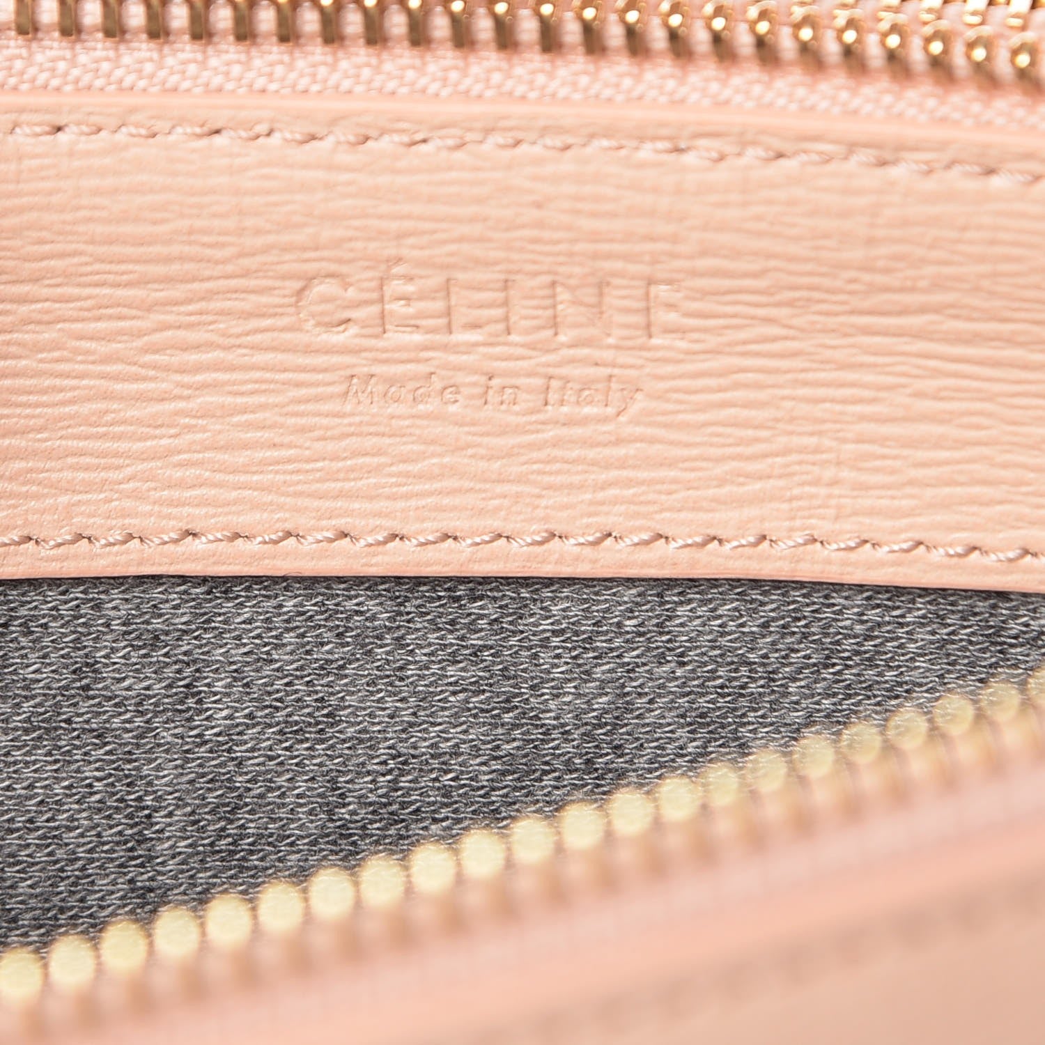 Celine Liege Calfskin Small Trio Crossbody Bag Blush 9 of 11