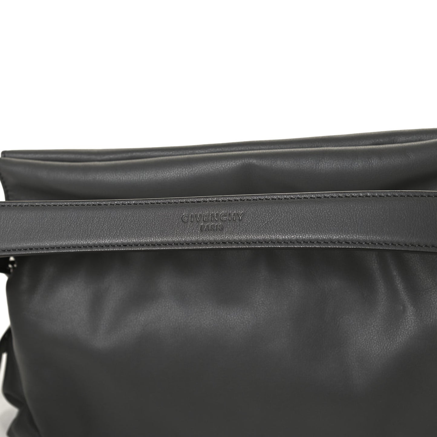 Calfskin Medium ID93 Satchel Storm Grey
