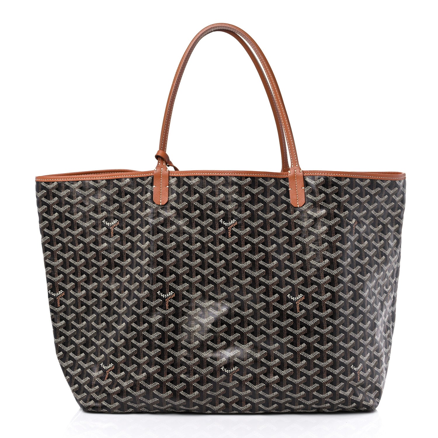 Goyard Goyardine Saint Louis GM Black Gold 3 of 12
