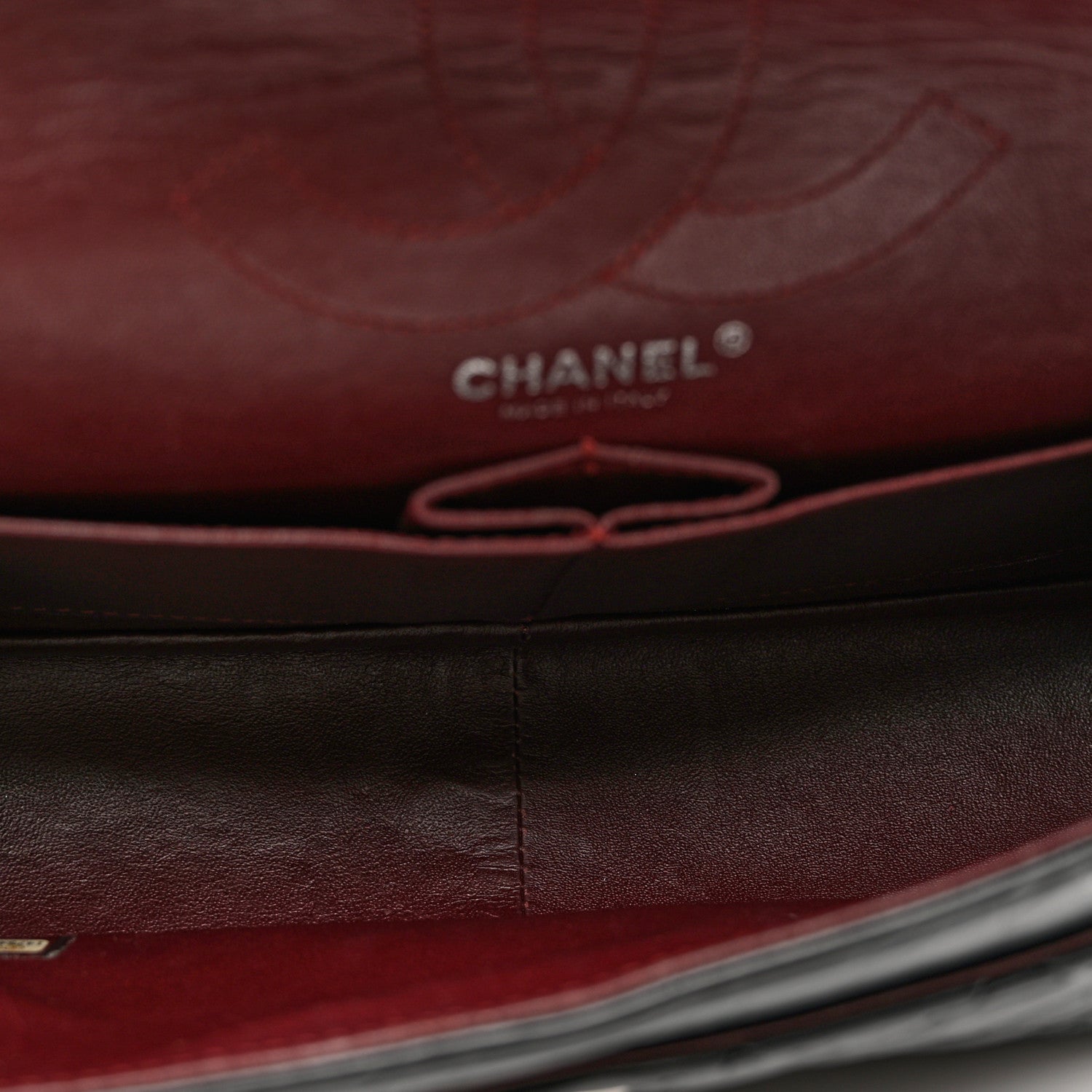 Chanel Aged Calfskin Quilted 2.55 Reissue 227 Flap Black 5 of 10