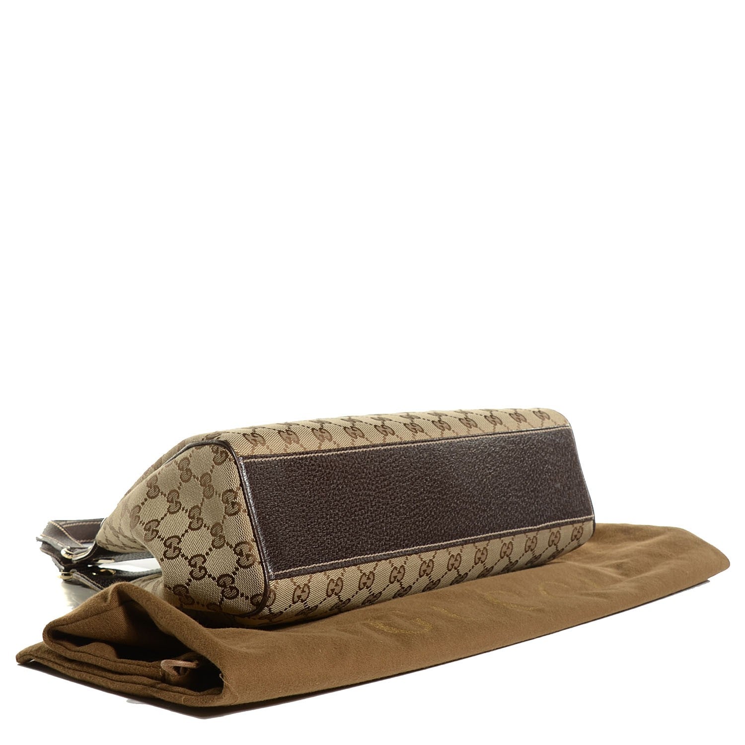 Gucci Monogram Charmy Medium Shoulder Bag Dark Brown 4 of 7