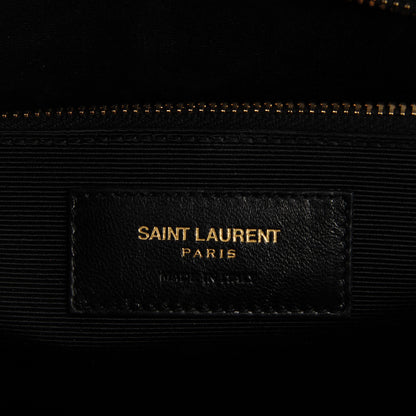 Saint Laurent Grained Calfskin Large Sac de Jour Carryall Earth 6 of 7